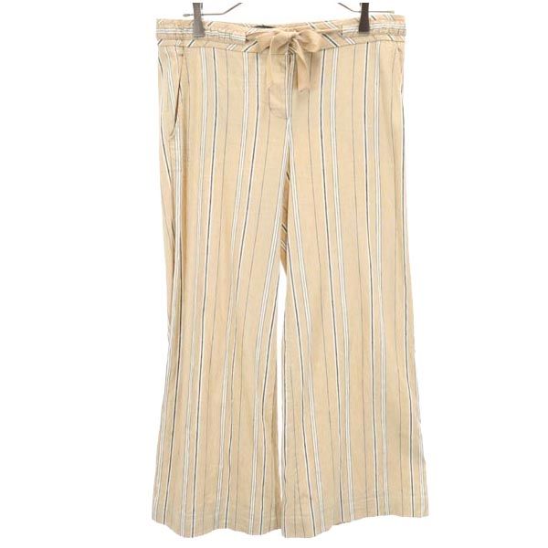 BCBGMAXAZRIA ビーシービージーマックスアズリア ロングパンツ 4 ベージュ ボタンフライ メンズ