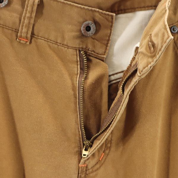 Johnbull ジョンブル 日本製 ロングパンツ S ブラウン系 メンズ