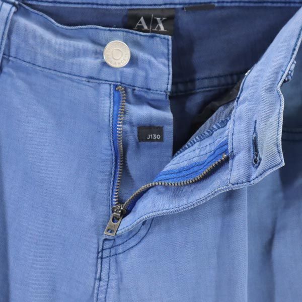 アルマーニエクスチェンジ ストレートデニムパンツ W34 青系 ARMANI EXCHANGE ジーパン メンズ