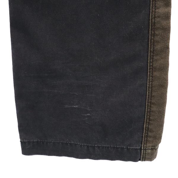 DIESEL ディーゼル ストレートパンツ w26 ブラック×ブラウン メンズ