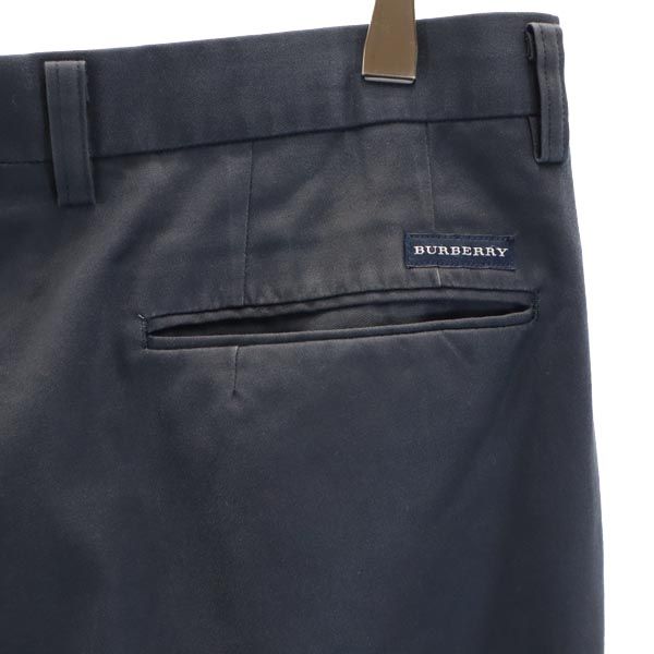 BURBERRY バーバリー 三陽商会 日本製 スラックスパンツ 88 ネイビー メンズ