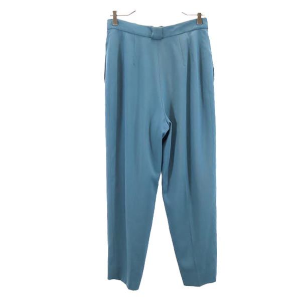Christian Dior クリスチャンディオール スラックスパンツ L ブルー系 レディース