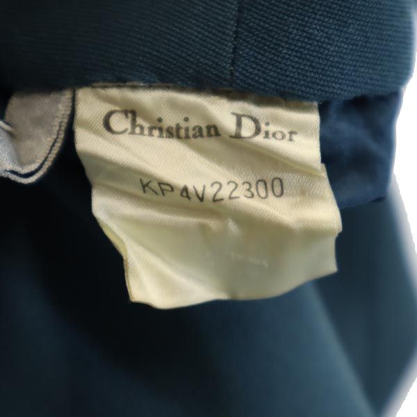 Christian Dior クリスチャンディオール スラックスパンツ L ブルー系 レディース