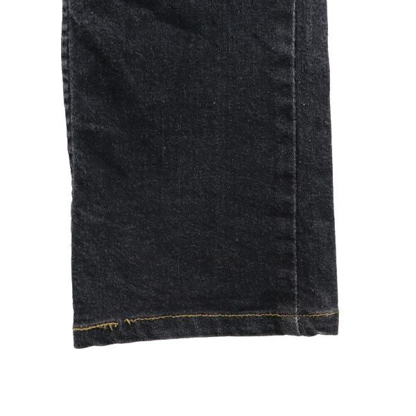 Levi's リーバイス 90s 552 日本製 ストレートデニムパンツ w27 ブラック ブラックデニム ジーパン レディース