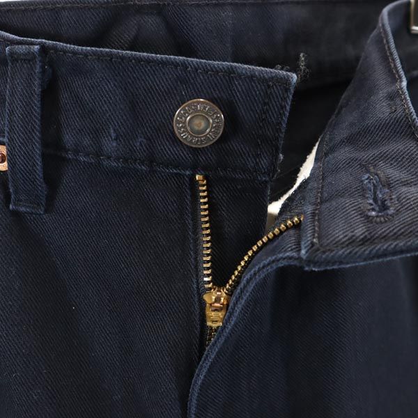Levi's リーバイス 519 日本製 テーパードデニムパンツ w32 ネイビー カラーデニム ジーパン メンズ