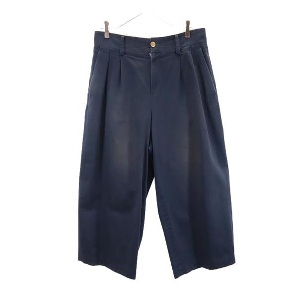 DIGAWEL ディガウェル 日本製 クロップドパンツ ネイビー メンズ