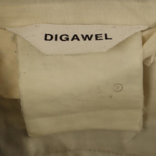 DIGAWEL ディガウェル 日本製 クロップドパンツ ネイビー メンズ
