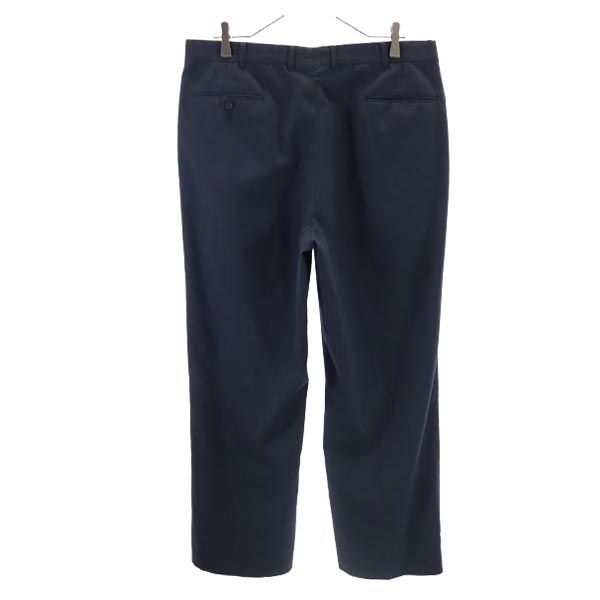 VINTAGE ヴィンテージ 80s ロケットタロン チェック柄 スラックスパンツ ネイビー系 メンズ