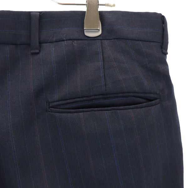 vendor ベンダー 80s ヴィンテージ ロケットタロン USA製 ストライプ スラックスパンツ ネイビー メンズ