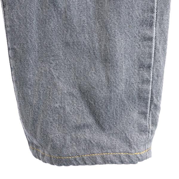 Levi's リーバイス 80s USA製 17501-6158 デニムパンツ 7 グレー ボタンフライ ジーパン レディース