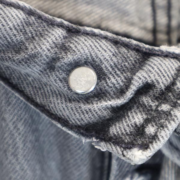 Levi's リーバイス 80s USA製 17501-6158 デニムパンツ 7 グレー ボタンフライ ジーパン レディース