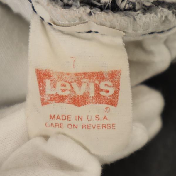 Levi's リーバイス 80s USA製 17501-6158 デニムパンツ 7 グレー ボタンフライ ジーパン レディース
