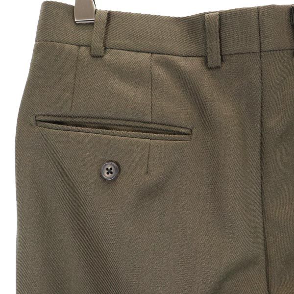 バーバリーズ 90s オールド ウール スラックスパンツ ウエスト79 ブラウン系 Burberrys メンズ