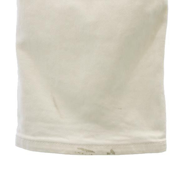 BURBERRY BLACK LABEL バーバリーブラックレーベル 三陽商会 ストレートデニムパンツ 76 白 ジーパン ストレッチ メンズ