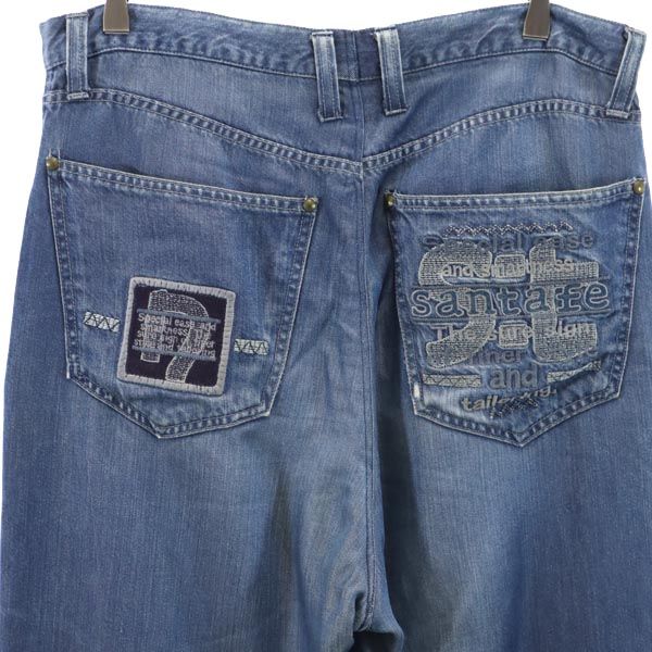 サンタフェ デニム調 ロングパンツ santa fe メンズ