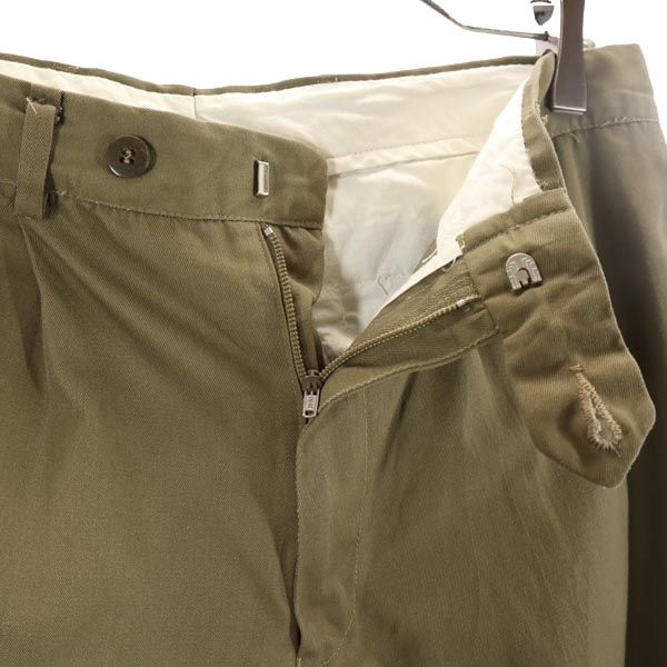 VINTAGE ヴィンテージ チノパンツ 46R カーキ メンズ