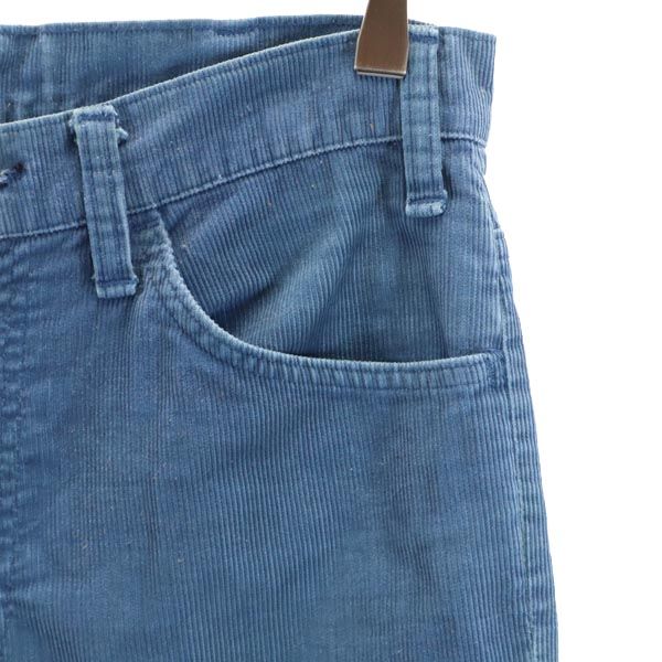 Levi's リーバイス 70s 684 ブーツカット コーデュロイパンツ w30 ブルー系 メンズ