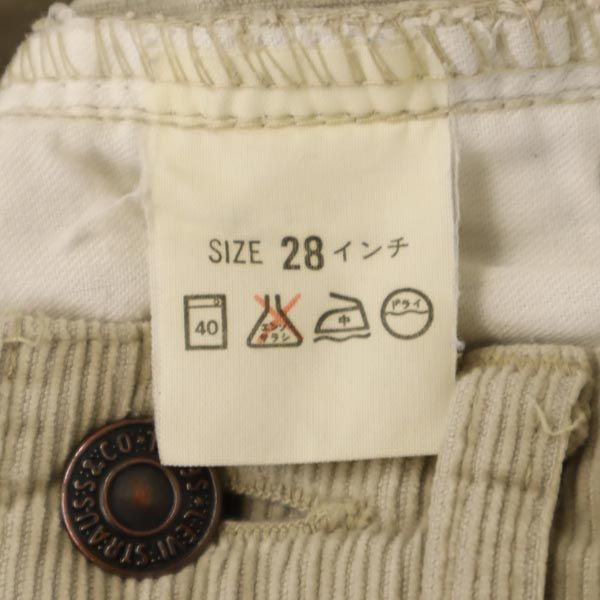 Levi's リーバイス 90s 日本製 503-1522 コーデュロイパンツ W28 ベージュ メンズ