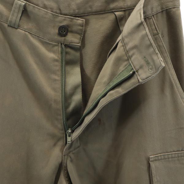 FRENCH ARMY フランス軍 80s PAUL BOYE ミリタリー カーゴパンツ カーキ メンズ