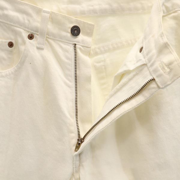 Levi's リーバイス 90s ストレートデニムパンツ w29 ホワイト系 ジーンズ メンズ