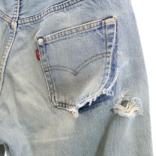 Levi's リーバイス 80s ストレートデニムパンツ ボタンフライ ジーンズ メンズ