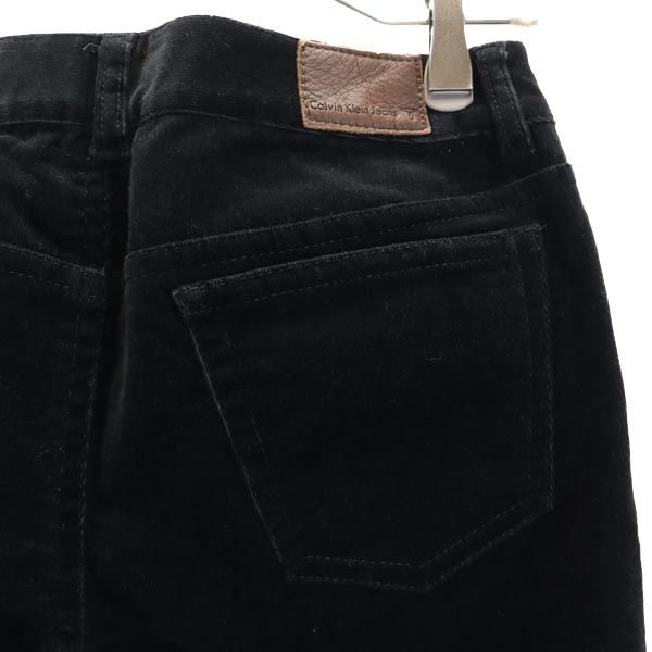 Calvin klein Jeans カルバンクラインジーンズ コーデュロイパンツ 30 ブラック系 レディース