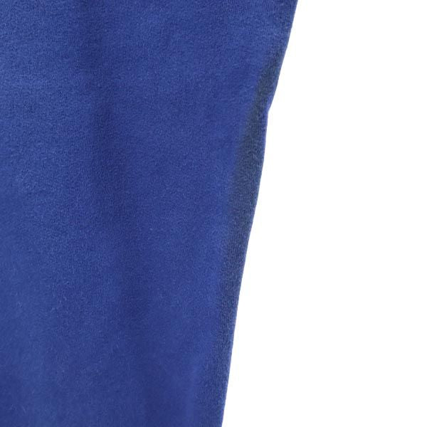 NIKE ナイキ 90s 00s 白タグ オールド ロングジャージパンツ L ブルー 裏起毛 ロゴ刺繍 メンズ