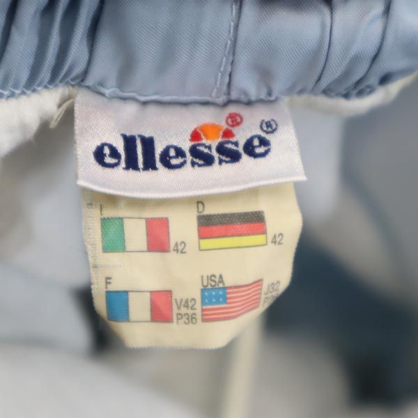 ellesse エレッセ トレーニング ロングパンツ 32 ブルー系 レディース
