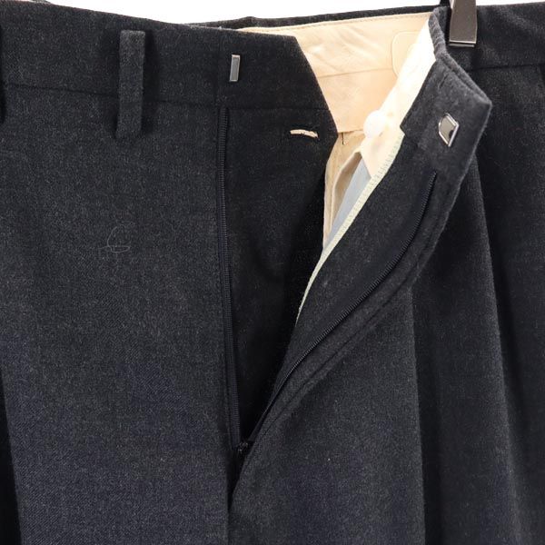 DAKS ダックス ウール スラックスパンツ ウエスト94 グレー メンズ