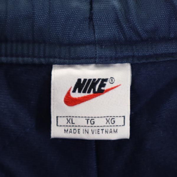 NIKE ナイキ 90s 00s 白タグ オールド 中綿 ロングパンツ XL ブルー系 スポーツ メンズ