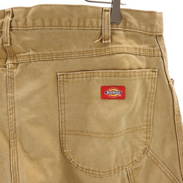 ディッキーズ ダック地 ペインターパンツ ブラウン系 Dickies ビッグサイズ メンズ
