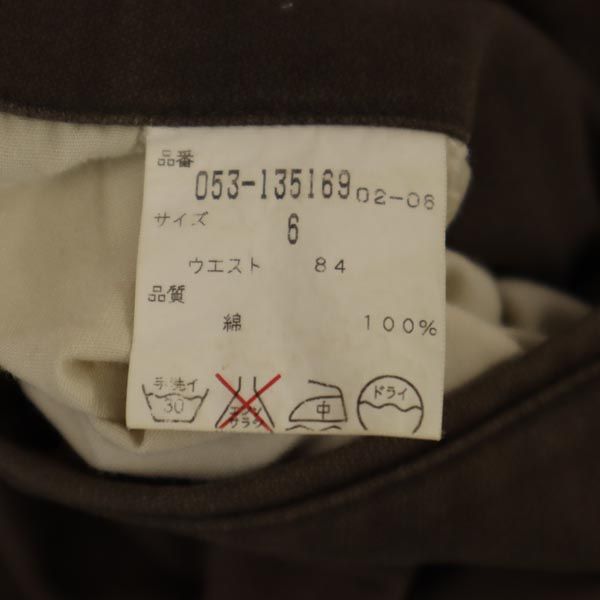 PEARLY GATES パーリーゲイツ 日本製 ゴルフ ロングパンツ 6 ブラウン系 メンズ