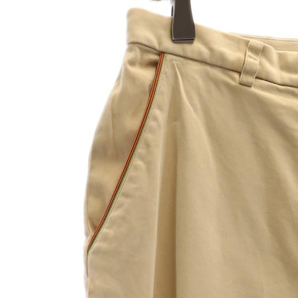 KENZO ケンゾー ゴルフ クロップドパンツ 72 ベージュ系 ロゴ レディース