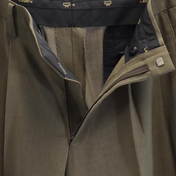 エムシーエム スラックスパンツ 85 ベージュ系 MCM タックパンツ メンズ