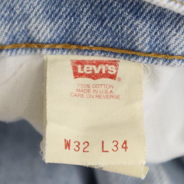 Levi's リーバイス 90s USA製 510-0217 ストレートデニムパンツ w32 ジーンズ メンズ