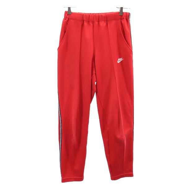 ナイキ 日本製 ロングジャージパンツ M レッド系 NIKE メンズ