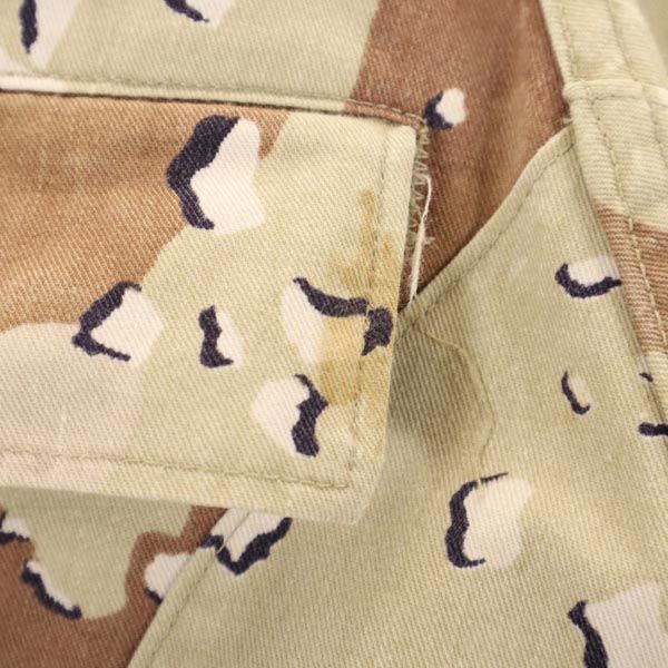 US ARMY アメリカ軍 80s DLA チョコチップ ミリタリー カーゴパンツ XS ベージュ系 カモフラ メンズ