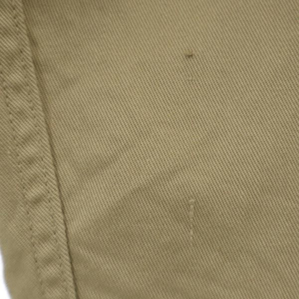 DUTCH ARMY オランダ軍 60s チノパンツ ベージュ ボタンフライ メンズ