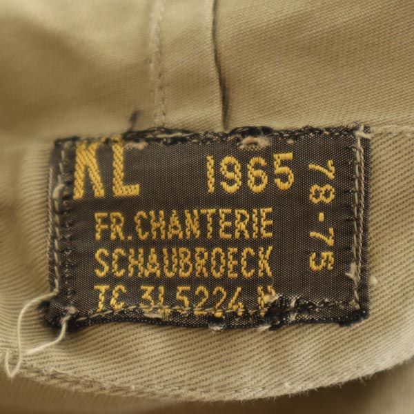 DUTCH ARMY オランダ軍 60s チノパンツ ベージュ ボタンフライ メンズ