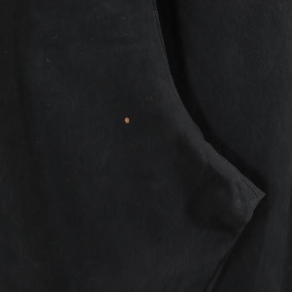 Yohji Yamamoto ヨウジヤマモト ハイウエスト ロングパンツ 1 ブラック レディース