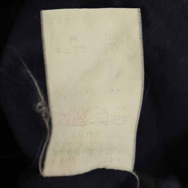 Yohji Yamamoto ヨウジヤマモト ハイウエスト ロングパンツ 1 ブラック レディース