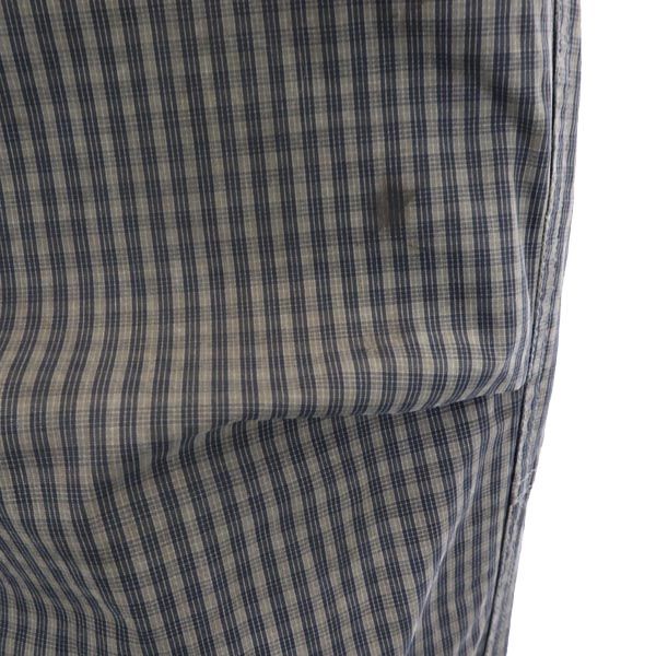 Columbia コロンビア チェック柄 アウトドアパンツ M グレー×ネイビー メンズ