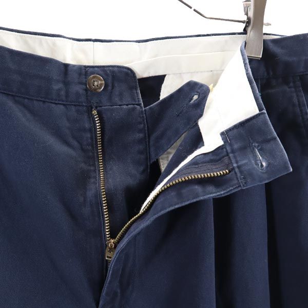 Polo by Ralph Lauren ポロバイラルフローレン 90s オールド スラックスパンツ w36 ネイビー メンズ