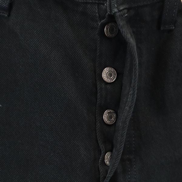リーバイス 501 日本製 デニムパンツ w30 ブラック Levi's ブラックデニム カラーデニム メンズ