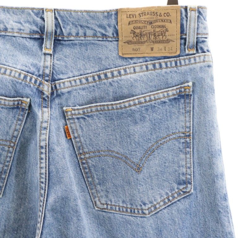 Levi's リーバイス 90s 607 オールド ヴィンテージ ストレートデニムパンツ w34 ジーンズ メンズ