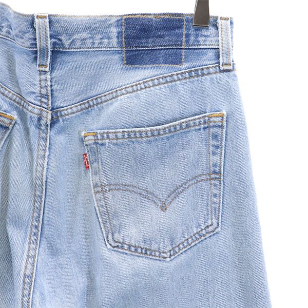 リーバイス 90s オールド USA製 ストレートデニムパンツ W33 Levi's ボタンフライ ジーパン メンズ