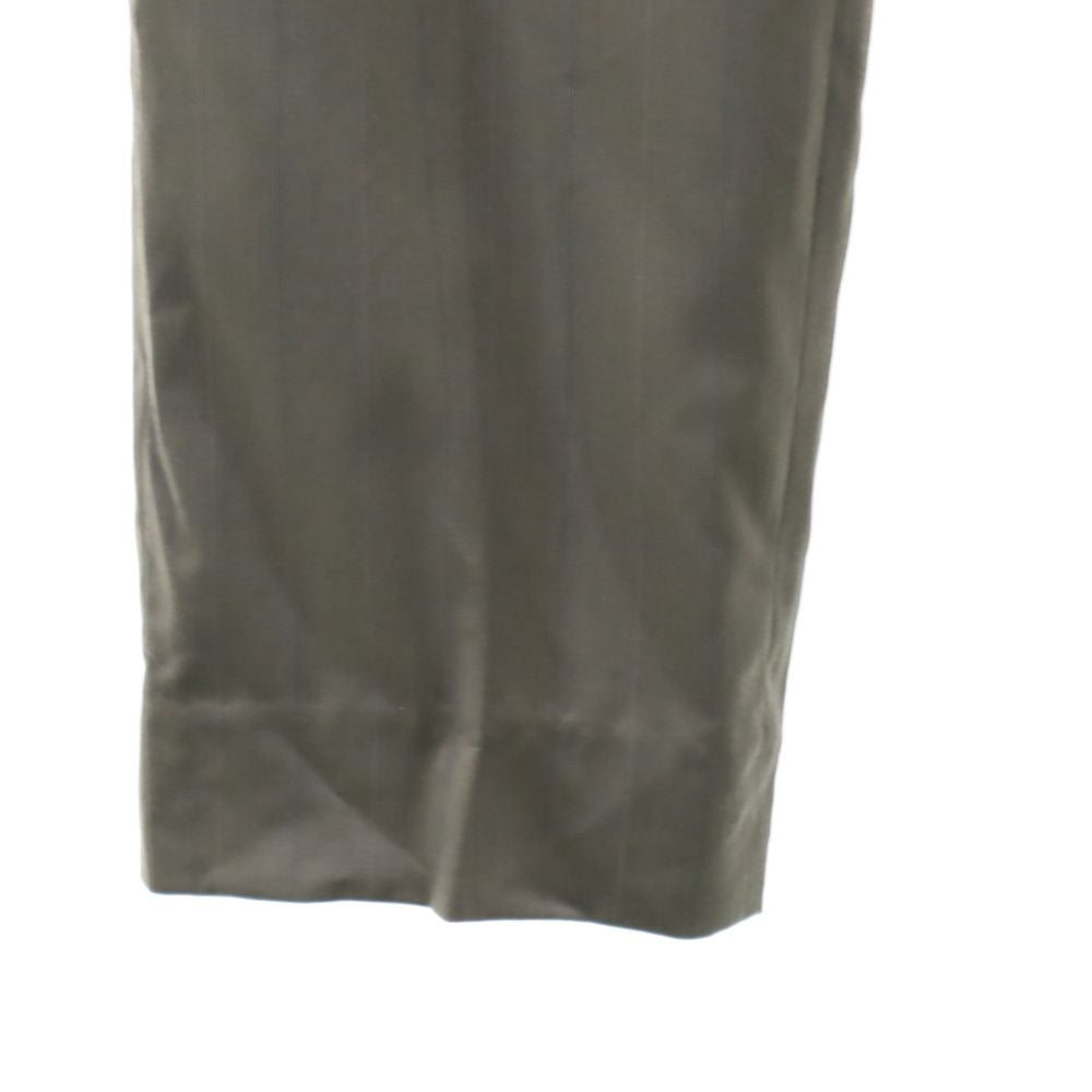 VINTAGE ヴィンテージ 80s ストライプ スラックスパンツ 46 ベージュ系 メンズ