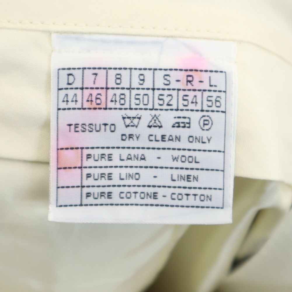 VINTAGE ヴィンテージ 80s ストライプ スラックスパンツ 46 ベージュ系 メンズ