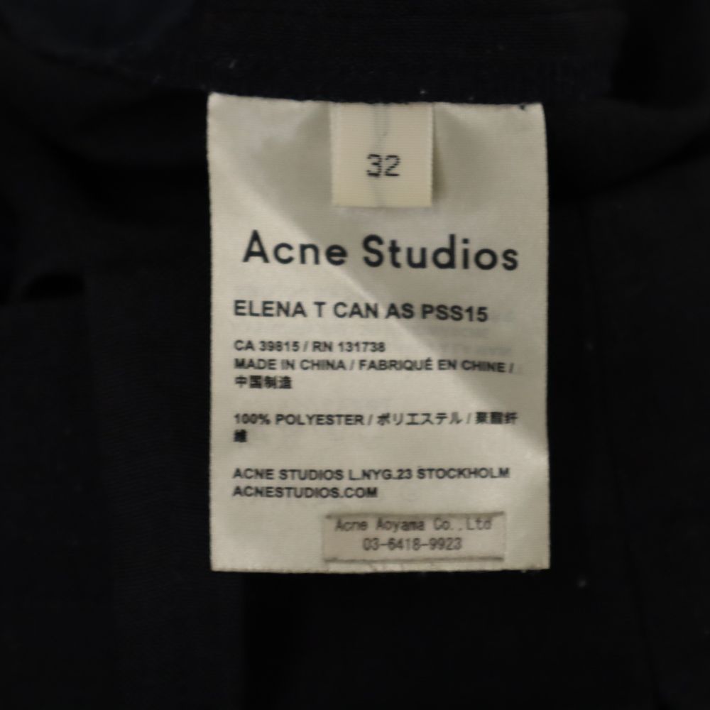 ACNE STUDIOS アクネストゥディオズ ロングパンツ 32 ネイビー系 レディース