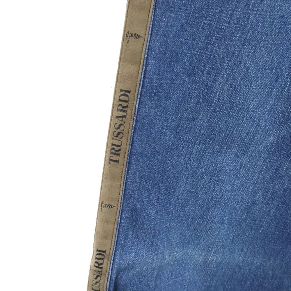 トラサルディ オールド テーパードデニムパンツ 44 TRUSSARDI ジーパン レディース